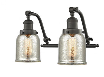 Bell - 2 Light - 18 inch - Oil Rubbed Bronze - Adjustable Bath Vanity Light (3442|515-2W-OB-G58)