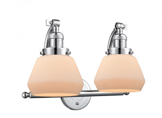 Fulton - 2 Light - 18 inch - Polished Chrome - Adjustable Bath Vanity Light (3442|515-2W-PC-G171)