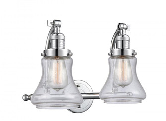 Bellmont - 2 Light - 18 inch - Polished Chrome - Adjustable Bath Vanity Light (3442|515-2W-PC-G194-LED)