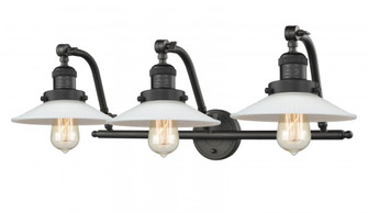 Halophane - 3 Light - 28 inch - Oil Rubbed Bronze - Adjustable Bath Vanity Light (3442|515-3W-OB-G1-LED)