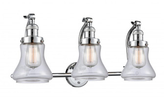 Bellmont - 3 Light - 28 inch - Polished Chrome - Adjustable Bath Vanity Light (3442|515-3W-PC-G192-LED)