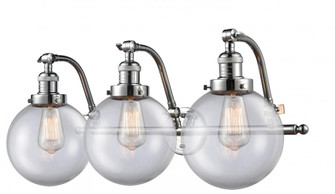 Beacon - 3 Light - 28 inch - Polished Chrome - Adjustable Bath Vanity Light (3442|515-3W-PC-G202-8)