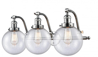 Beacon - 3 Light - 28 inch - Polished Chrome - Adjustable Bath Vanity Light (3442|515-3W-PC-G204-8-LED)