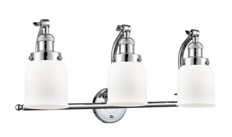 Bell - 3 Light - 28 inch - Polished Chrome - Adjustable Bath Vanity Light (3442|515-3W-PC-G51)