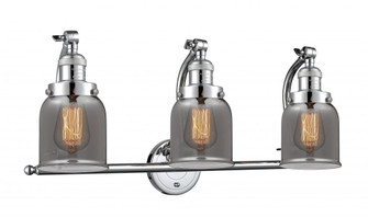 Bell - 3 Light - 28 inch - Polished Chrome - Adjustable Bath Vanity Light (3442|515-3W-PC-G53)