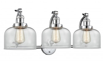Bell - 3 Light - 28 inch - Polished Chrome - Adjustable Bath Vanity Light (3442|515-3W-PC-G72-LED)