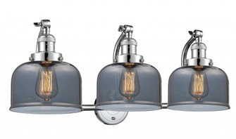 Bell - 3 Light - 28 inch - Polished Chrome - Adjustable Bath Vanity Light (3442|515-3W-PC-G73-LED)