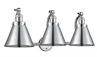 Appalachian - 3 Light - 28 inch - Polished Chrome - Adjustable Bath Vanity Light (3442|515-3W-PC-M13-PC-LED)