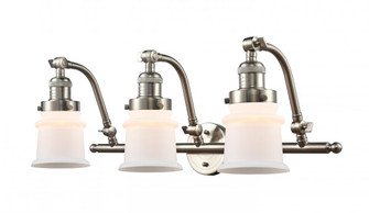 Canton - 3 Light - 28 inch - Brushed Satin Nickel - Adjustable Bath Vanity Light (3442|515-3W-SN-G181S)