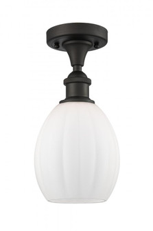 Eaton - 1 Light - 6 inch - Oil Rubbed Bronze - Semi-Flush Mount (3442|516-1C-OB-G81-LED)