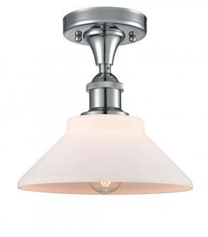 Orwell - 1 Light - 8 inch - Polished Chrome - Semi-Flush Mount (3442|516-1C-PC-G131)