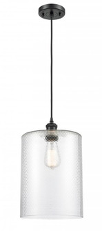 Cobbleskill - 1 Light - 9 inch - Matte Black - Cord hung - Mini Pendant (3442|516-1P-BK-G112-L-LED)