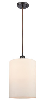 Cobbleskill - 1 Light - 9 inch - Oil Rubbed Bronze - Cord hung - Mini Pendant (3442|516-1P-OB-G111-L)