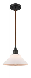 Orwell - 1 Light - 8 inch - Oil Rubbed Bronze - Cord hung - Mini Pendant (3442|516-1P-OB-G131-LED)