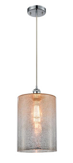 Cobbleskill - 1 Light - 9 inch - Polished Chrome - Cord hung - Mini Pendant (3442|516-1P-PC-G116-L)