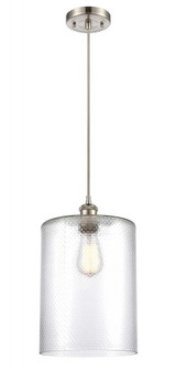 Cobbleskill - 1 Light - 9 inch - Brushed Satin Nickel - Cord hung - Mini Pendant (3442|516-1P-SN-G112-L)