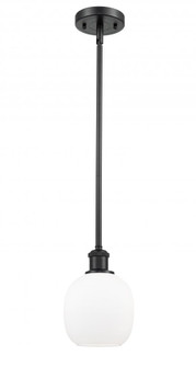 Belfast - 1 Light - 6 inch - Matte Black - Mini Pendant (3442|516-1S-BK-G101-LED)