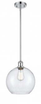 Athens - 1 Light - 10 inch - Polished Chrome - Mini Pendant (3442|516-1S-PC-G124-10-LED)