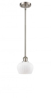 Fenton - 1 Light - 7 inch - Brushed Satin Nickel - Mini Pendant (3442|516-1S-SN-G91-LED)