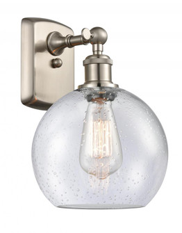 Athens - 1 Light - 8 inch - Brushed Satin Nickel - Sconce (3442|516-1W-SN-G124)