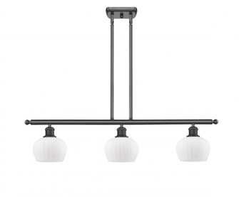 Fenton - 3 Light - 36 inch - Oil Rubbed Bronze - Stem hung - Island Light (3442|516-3I-OB-G91)