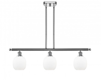Belfast - 3 Light - 36 inch - Polished Chrome - Stem hung - Island Light (3442|516-3I-PC-G101-LED)