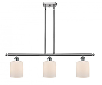 Cobbleskill - 3 Light - 36 inch - Brushed Satin Nickel - Stem hung - Island Light (3442|516-3I-SN-G111-LED)