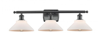 Orwell - 3 Light - 28 inch - Matte Black - Bath Vanity Light (3442|516-3W-BK-G131-LED)