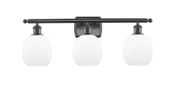 Belfast - 3 Light - 26 inch - Oil Rubbed Bronze - Bath Vanity Light (3442|516-3W-OB-G101)