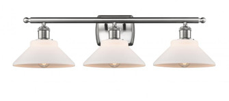 Orwell - 3 Light - 28 inch - Brushed Satin Nickel - Bath Vanity Light (3442|516-3W-SN-G131-LED)