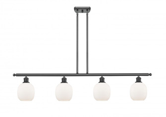 Belfast - 4 Light - 48 inch - Matte Black - Cord hung - Island Light (3442|516-4I-BK-G101)