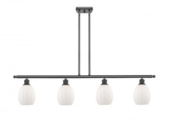 Eaton - 4 Light - 48 inch - Matte Black - Cord hung - Island Light (3442|516-4I-BK-G81-LED)