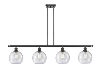 Athens - 4 Light - 48 inch - Oil Rubbed Bronze - Stem hung - Island Light (3442|516-4I-OB-G124-LED)