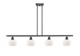 Fenton - 4 Light - 48 inch - Oil Rubbed Bronze - Stem hung - Island Light (3442|516-4I-OB-G91-LED)