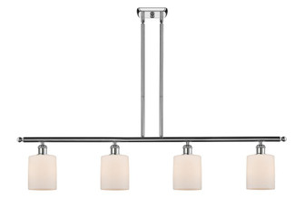 Cobbleskill - 4 Light - 48 inch - Polished Chrome - Stem hung - Island Light (3442|516-4I-PC-G111-LED)