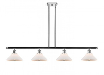 Orwell - 4 Light - 48 inch - Polished Chrome - Stem hung - Island Light (3442|516-4I-PC-G131-LED)