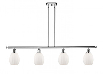 Eaton - 4 Light - 48 inch - Polished Chrome - Stem hung - Island Light (3442|516-4I-PC-G81)