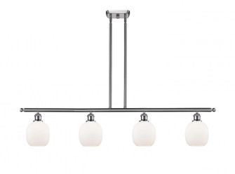 Belfast - 4 Light - 48 inch - Brushed Satin Nickel - Stem hung - Island Light (3442|516-4I-SN-G101)