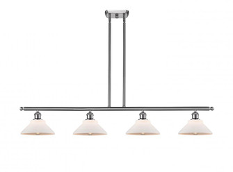Orwell - 4 Light - 48 inch - Brushed Satin Nickel - Stem hung - Island Light (3442|516-4I-SN-G131)