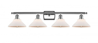 Orwell - 4 Light - 38 inch - Polished Chrome - Bath Vanity Light (3442|516-4W-PC-G131-LED)