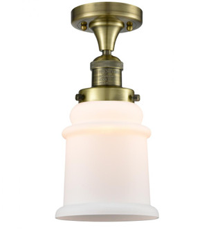 Canton - 1 Light - 6 inch - Antique Brass - Semi-Flush Mount (3442|517-1CH-AB-G181-LED)