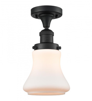 Bellmont - 1 Light - 6 inch - Matte Black - Semi-Flush Mount (3442|517-1CH-BK-G191)