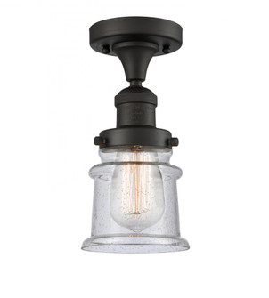 Canton - 1 Light - 6 inch - Oil Rubbed Bronze - Semi-Flush Mount (3442|517-1CH-OB-G184S)