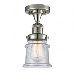 Canton - 1 Light - 6 inch - Polished Nickel - Semi-Flush Mount (3442|517-1CH-PN-G184S-LED)