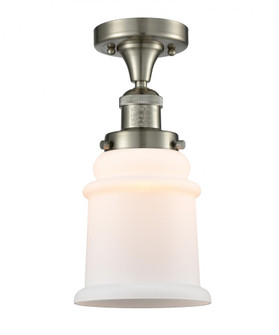 Canton - 1 Light - 6 inch - Brushed Satin Nickel - Semi-Flush Mount (3442|517-1CH-SN-G181-LED)