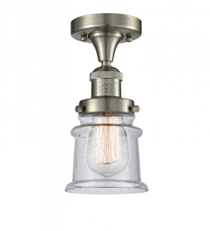 Canton - 1 Light - 6 inch - Brushed Satin Nickel - Semi-Flush Mount (3442|517-1CH-SN-G184S)
