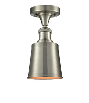 Addison - 1 Light - 5 inch - Brushed Satin Nickel - Semi-Flush Mount (3442|517-1CH-SN-M9-SN-LED)