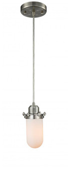 Centri - 1 Light - 5 inch - Brushed Satin Nickel - Cord hung - Mini Pendant (3442|900-1P-SN-CE231-SN-W)