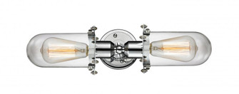 Centri - 2 Light - 22 inch - Polished Chrome - Bath Vanity Light (3442|900-2W-PC-CE231-PC-CL)
