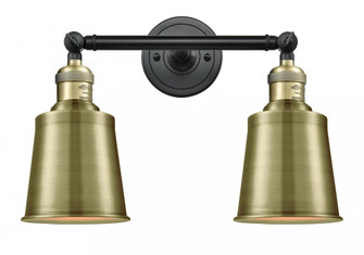 Addison - 2 Light - 16 inch - Black Antique Brass - Adjustable Bath Vanity Light (3442|208-BAB-M9-AB-LED)